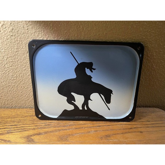 Vintage Indian End Of The Trail‎ enamel tin sign. very nice - Picture 1 of 3